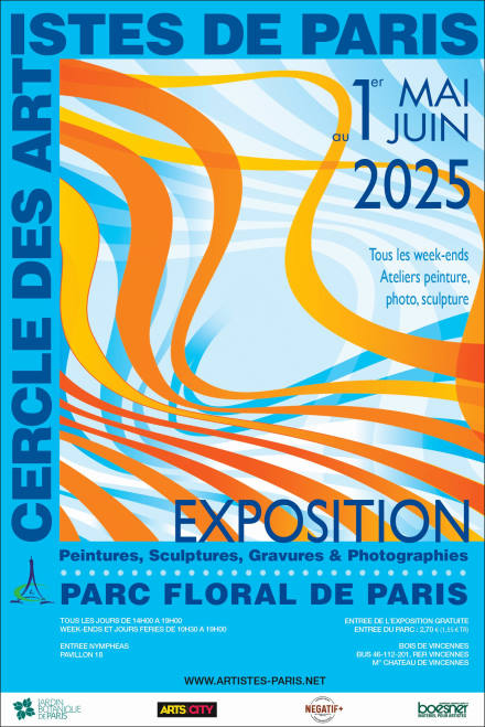 circle of paris artists exhibition floral park eric bourdon
