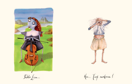 le casting de léonard de vinci la joconde pablo picasso illustrations nathalie vessié hodges