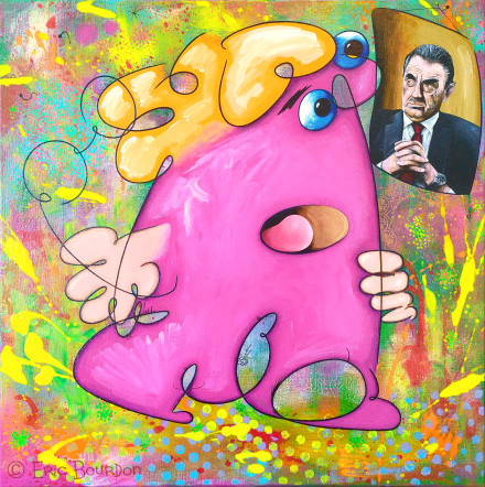 Vieil art classique dans une galerie contemporaine - Eric Bourdon