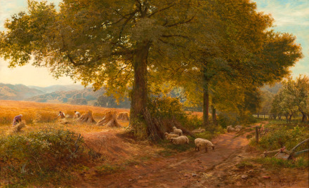 à arundel sussex george vicat cole peintre