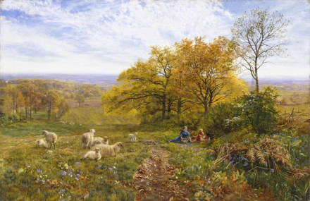 printemps 1865 george vicat cole peintre