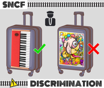 discrimination anti peintres bagages sncf eric bourdon