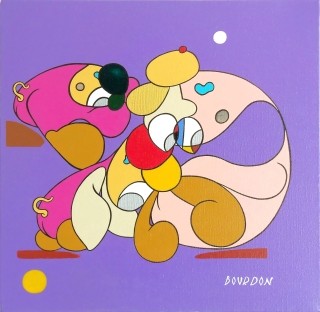 Bain de lune - Tableau Eric Bourdon