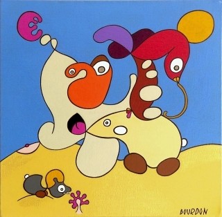 Fleur de sable - Tableau Eric Bourdon