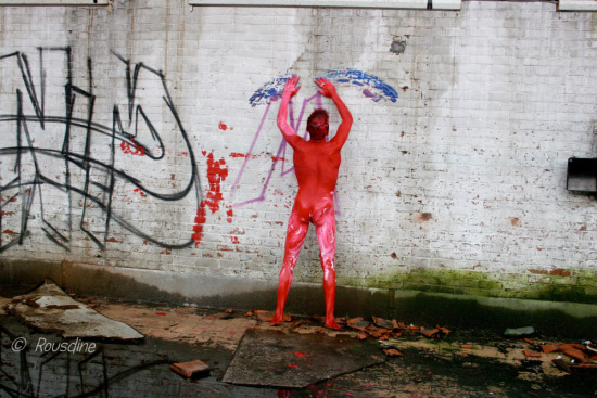 Bodypainting photo - Eric Bourdon by Dorine Roussel