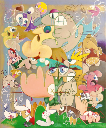 Painting Carnica Eric Bourdon