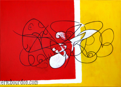 drawing bird mice eric bourdon