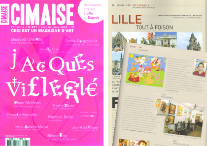 Eric Bourdon, Schèmes gallery, Lille, Art magazine CIMAISE