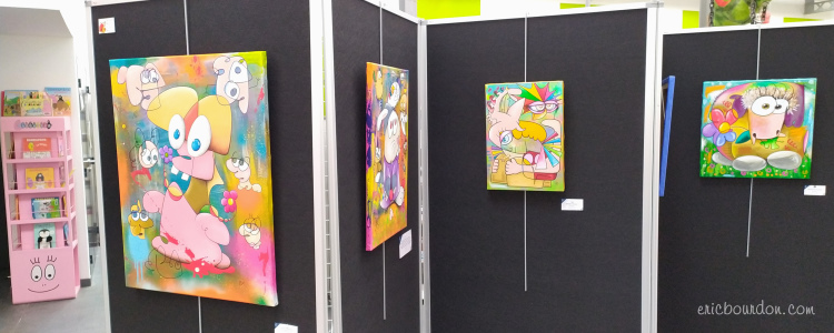 exhibition multimedia library etaples sur mer painter eric bourdon