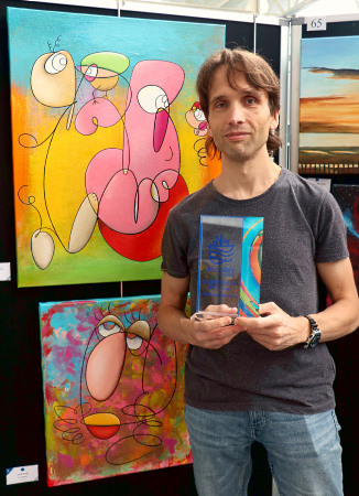 grand jury prize eric bourdon painter exhibition summer of arts 2023