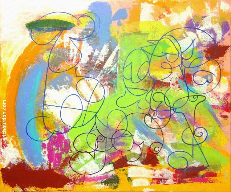 lost painting eric bourdon first step