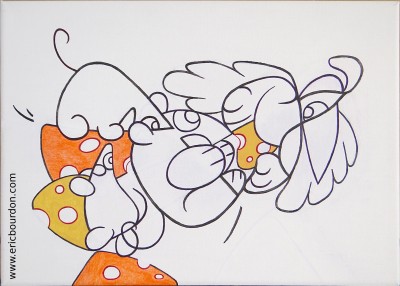 mice bird cheese eric bourdon