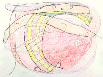 rainbow smile eric bourdon creative doodling workshop lesquin 2021