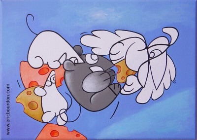 rat bird cheese sky eric bourdon