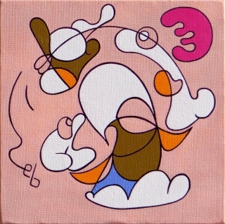 Spoiled for choice - Painting - Eric Bourdon
