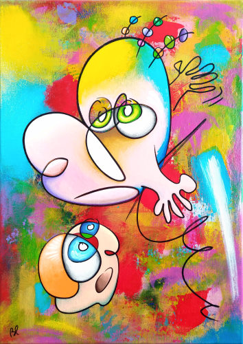 the incredible lightness of being eric bourdon painting