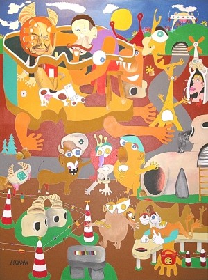 Unexpected visit on the Ancient Earth - Eric Bourdon
